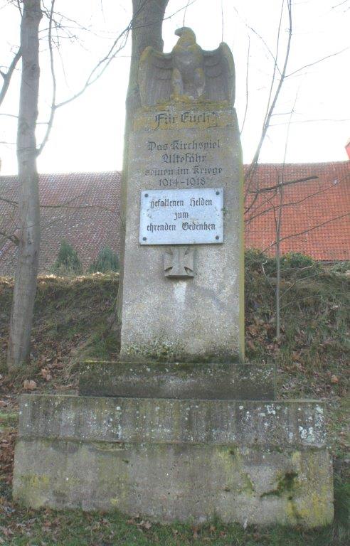 Denkmal in Altefähr